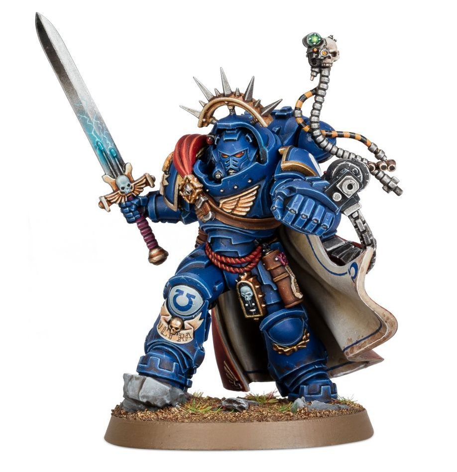 Space Marines - Captain in gravis armour (48-70)