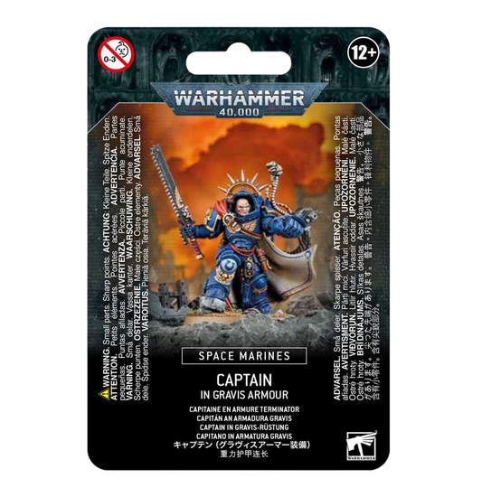 Space Marines - Captain in gravis armour (48-70)