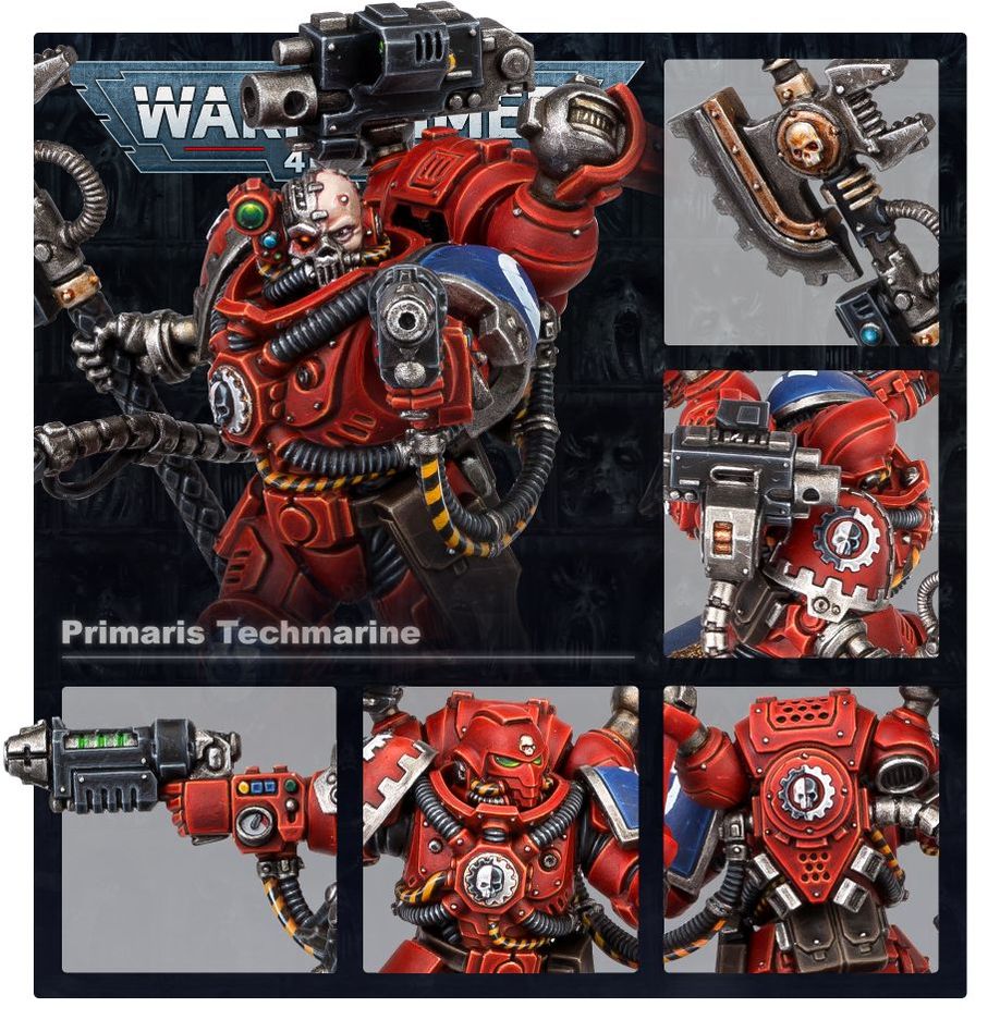 Space Marines - Techmarine Primaris (48-39)