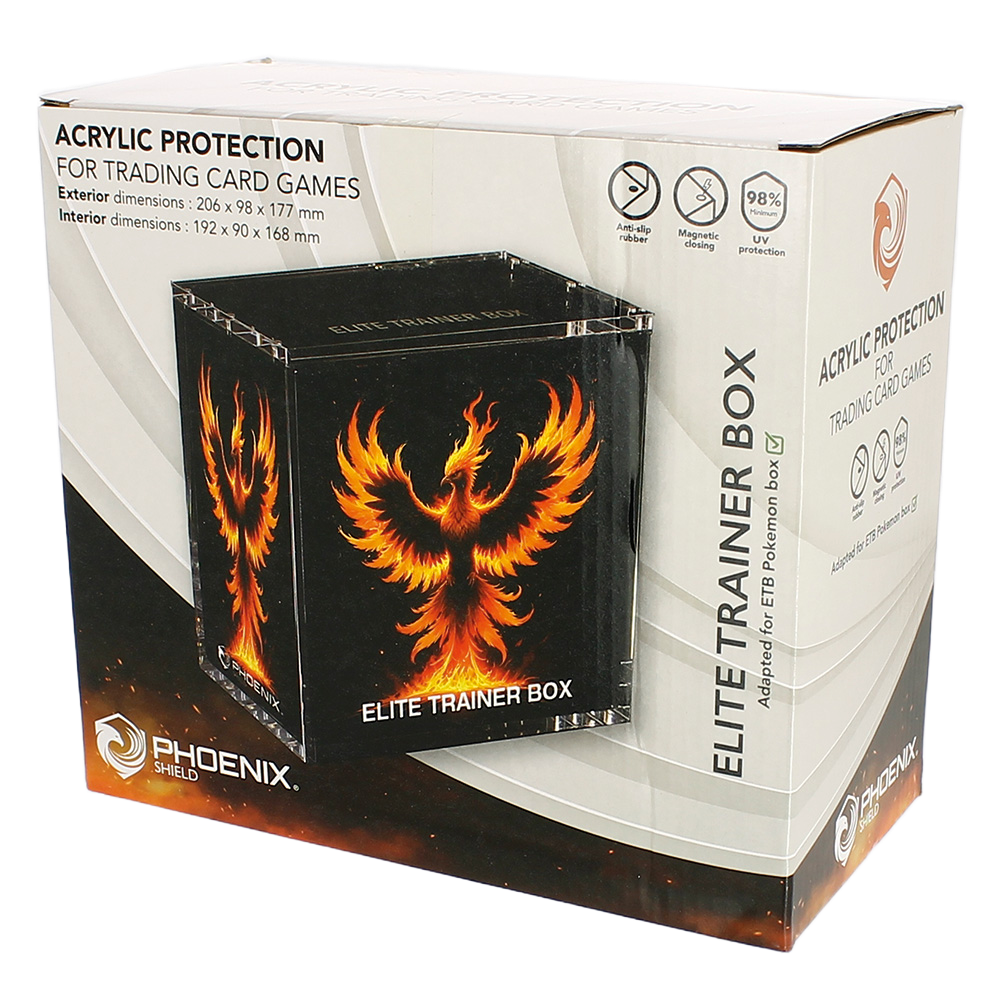 Protection acrylique pour ETB Phoenix Shield