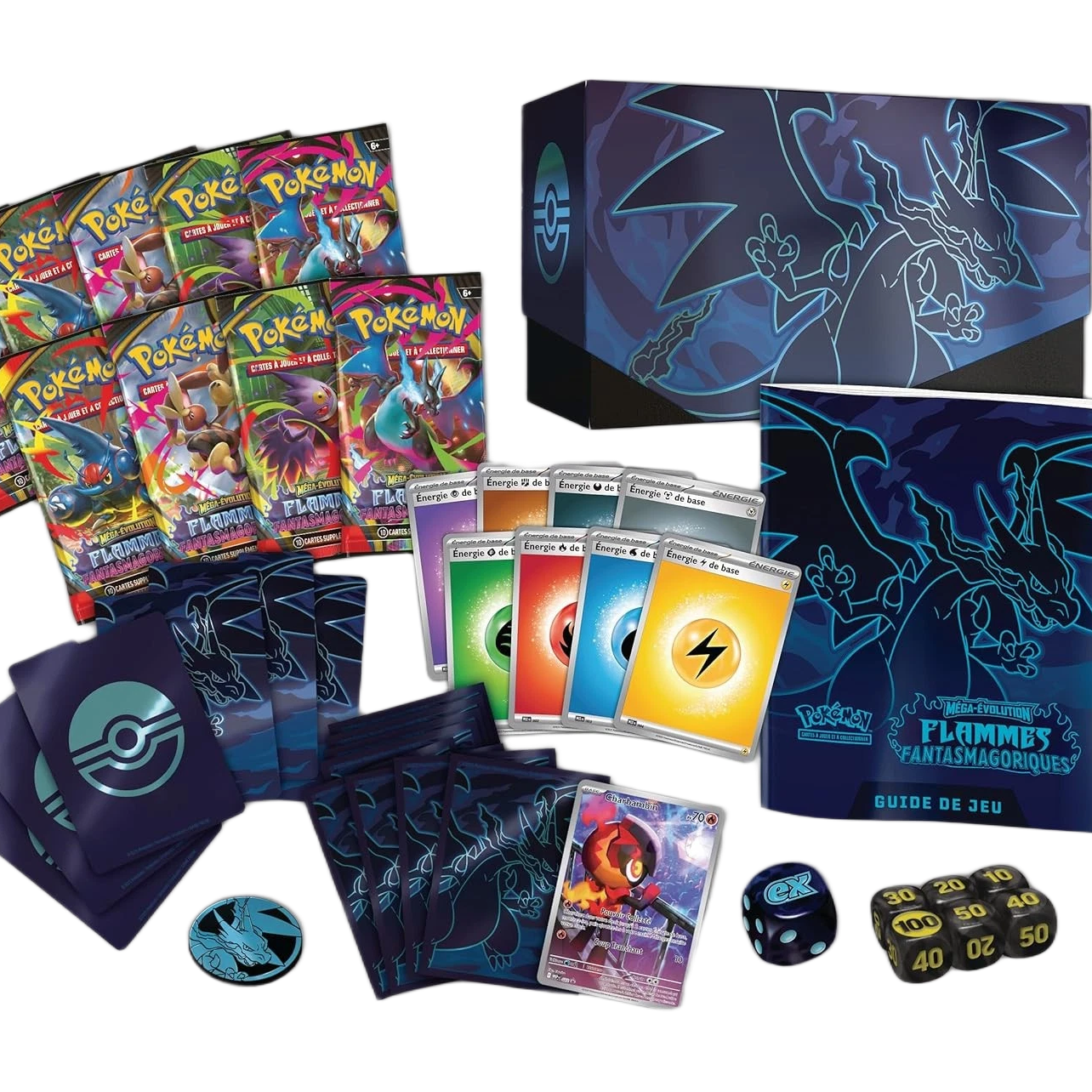 Coffret Dresseur d'Elite ME02 Flammes fantasmagoriques