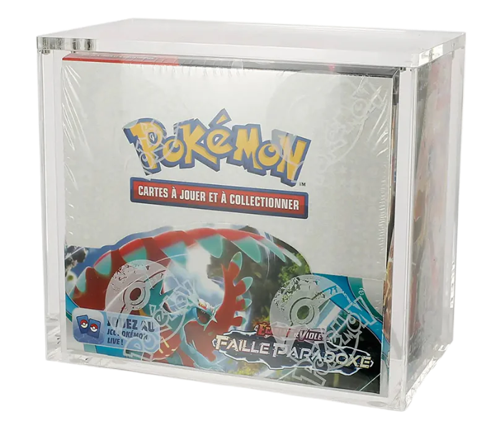 Protection acrylique pour display Pokémon Phoenix Shield