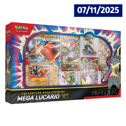 Coffret Collection Figurine Mega Lucario Ex