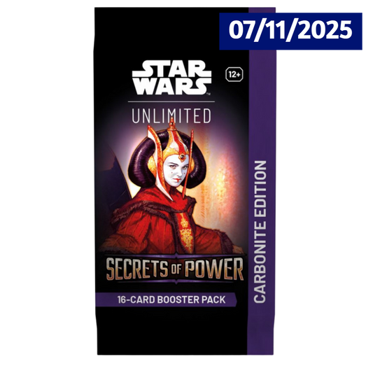 Star Wars Unlimited - Booster Carbonite Secrets du pouvoir ANGLAIS