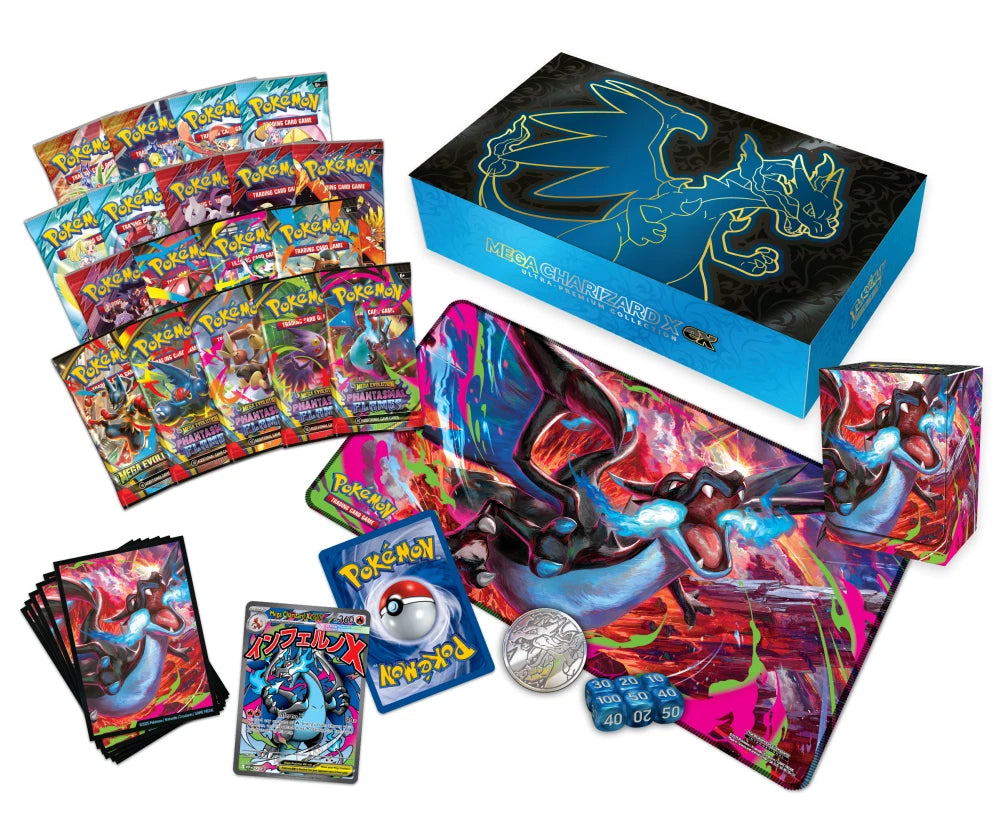 Coffret Collection Ultra-Premium Méga-Dracaufeu X EX