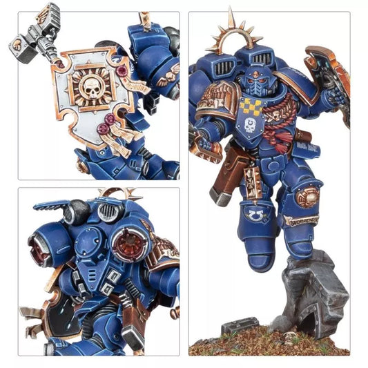 Space Marines - Captain with jump pack and relic shield (48-102)
