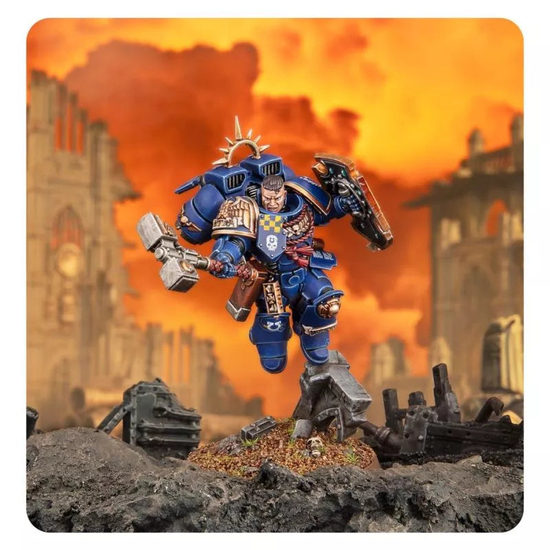 Space Marines - Captain with jump pack and relic shield (48-102)