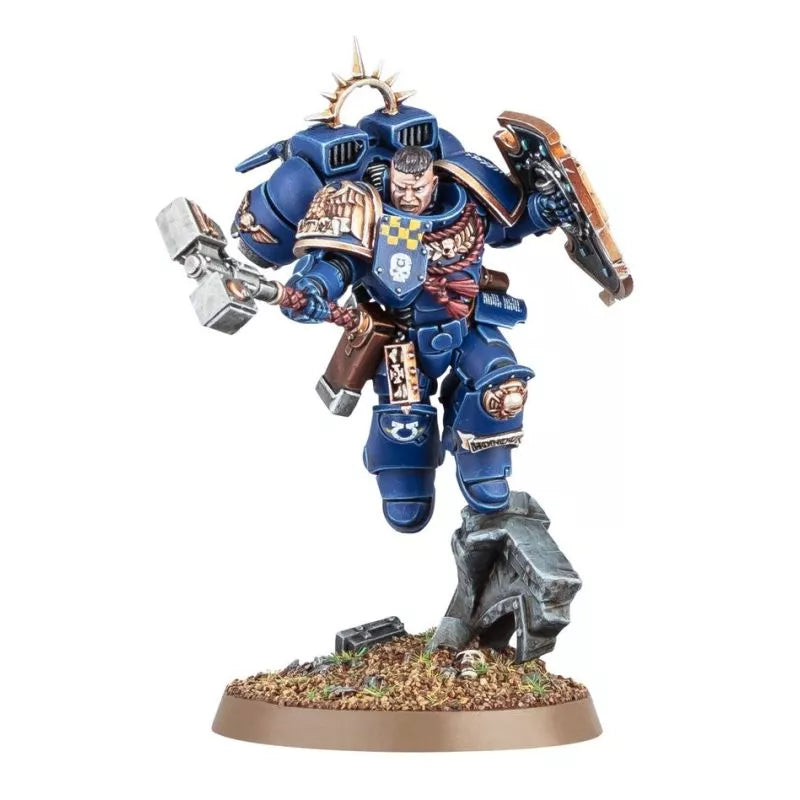 Space Marines - Captain with jump pack and relic shield (48-102)
